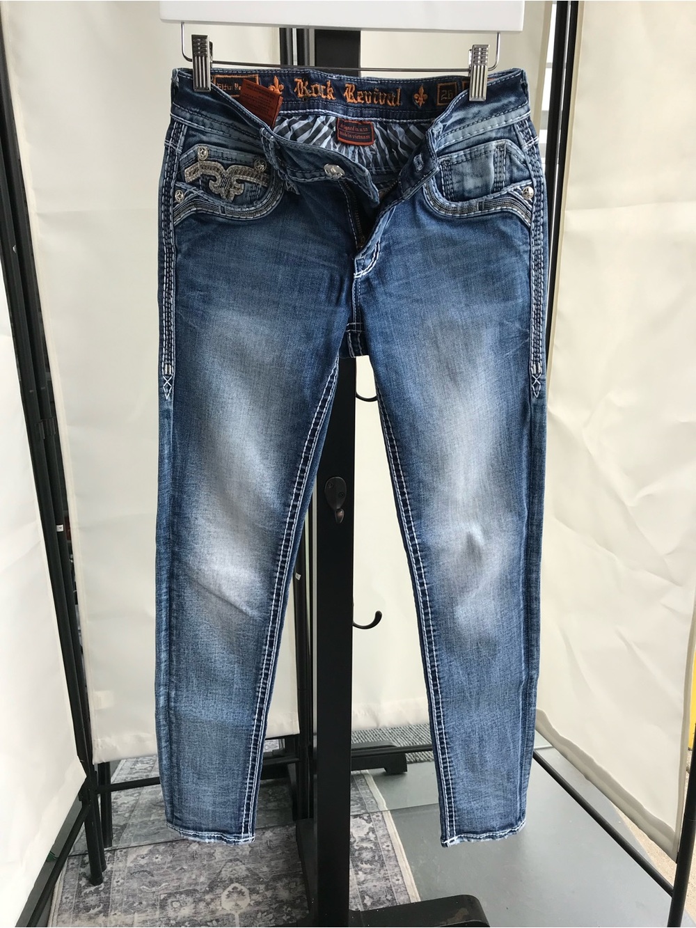 Rock Revival Women's Skinny Jeans - Picture 3 of 7
